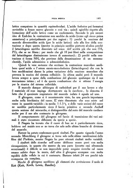 Folia medica periodico trimensile di patologia e clinica medica