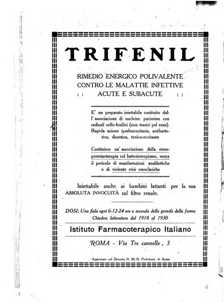 Folia medica periodico trimensile di patologia e clinica medica