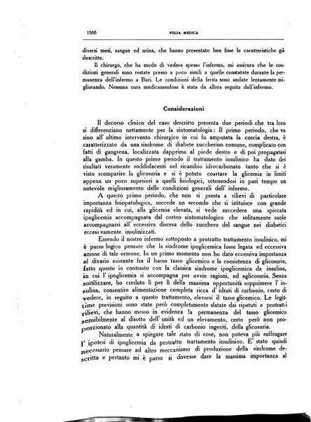 Folia medica periodico trimensile di patologia e clinica medica