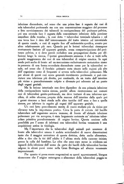 Folia medica periodico trimensile di patologia e clinica medica