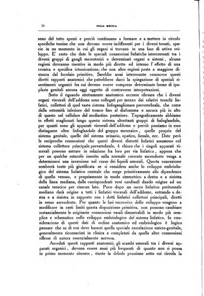 Folia medica periodico trimensile di patologia e clinica medica