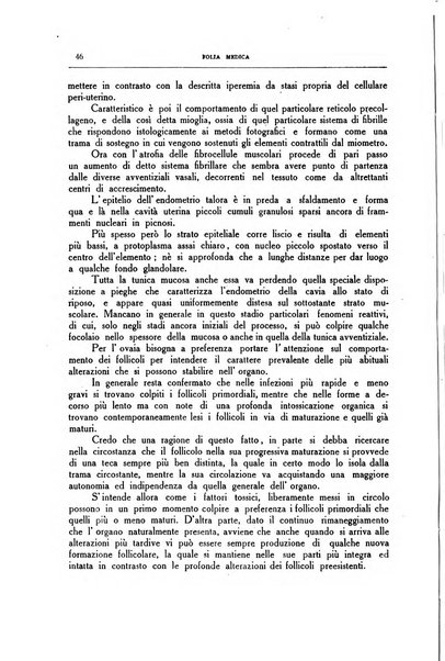 Folia medica periodico trimensile di patologia e clinica medica