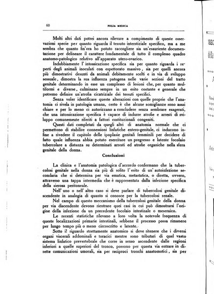 Folia medica periodico trimensile di patologia e clinica medica