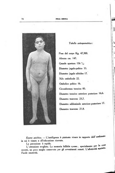 Folia medica periodico trimensile di patologia e clinica medica