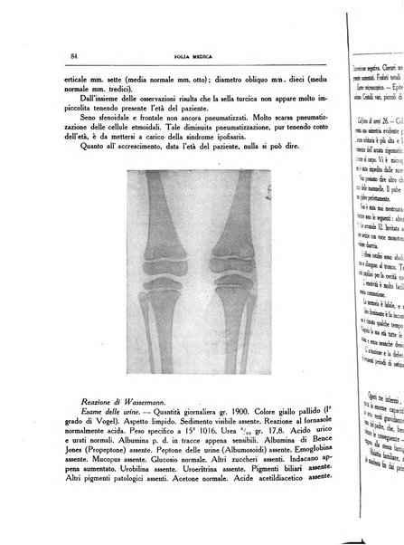 Folia medica periodico trimensile di patologia e clinica medica