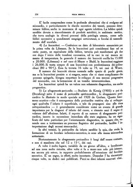 Folia medica periodico trimensile di patologia e clinica medica