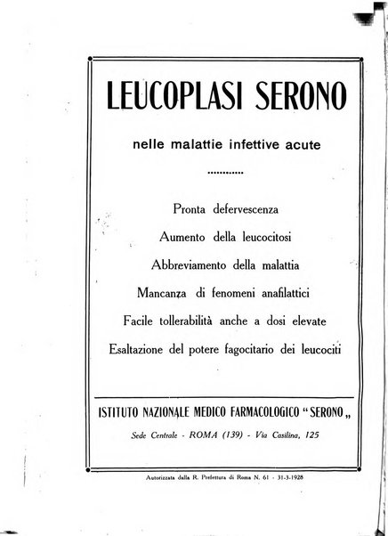 Folia medica periodico trimensile di patologia e clinica medica