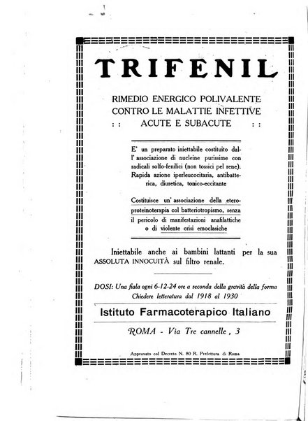 Folia medica periodico trimensile di patologia e clinica medica