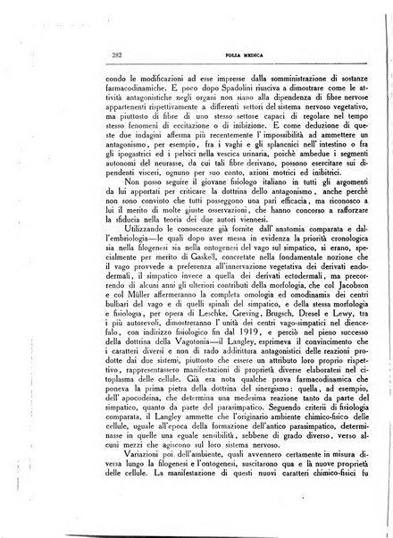 Folia medica periodico trimensile di patologia e clinica medica