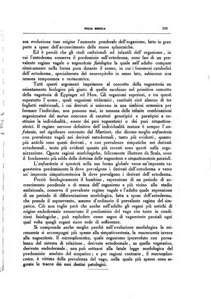 Folia medica periodico trimensile di patologia e clinica medica