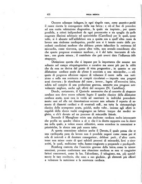 Folia medica periodico trimensile di patologia e clinica medica