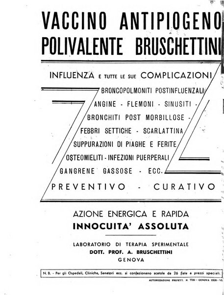 Folia medica periodico trimensile di patologia e clinica medica