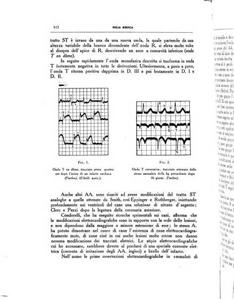 Folia medica periodico trimensile di patologia e clinica medica