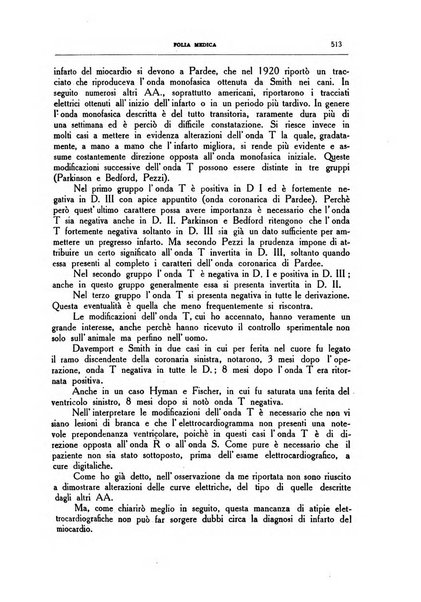 Folia medica periodico trimensile di patologia e clinica medica