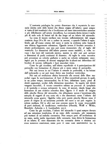 Folia medica periodico trimensile di patologia e clinica medica