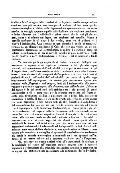 Folia medica periodico trimensile di patologia e clinica medica