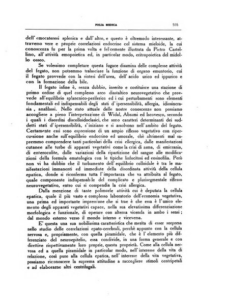 Folia medica periodico trimensile di patologia e clinica medica