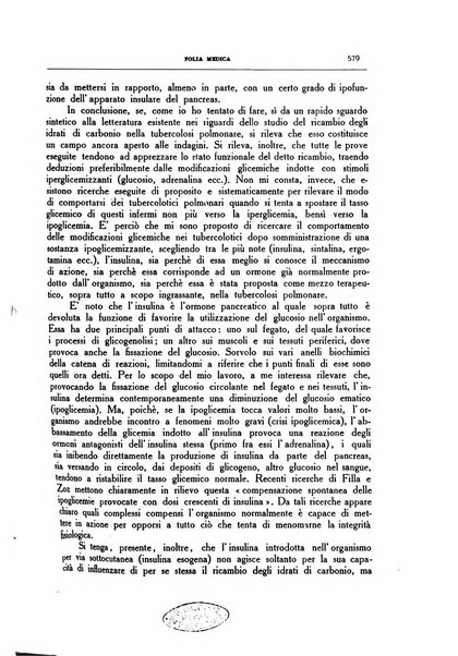 Folia medica periodico trimensile di patologia e clinica medica