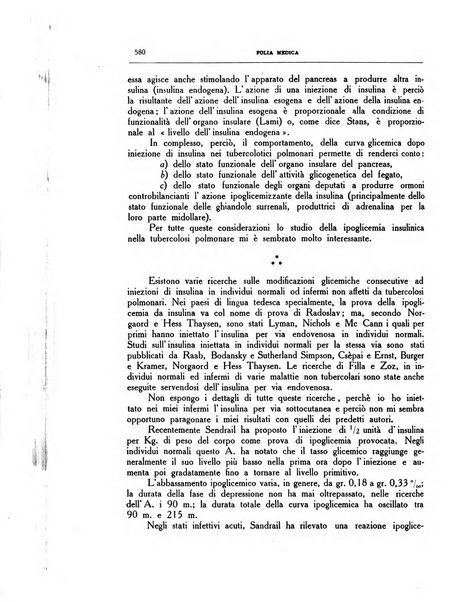 Folia medica periodico trimensile di patologia e clinica medica