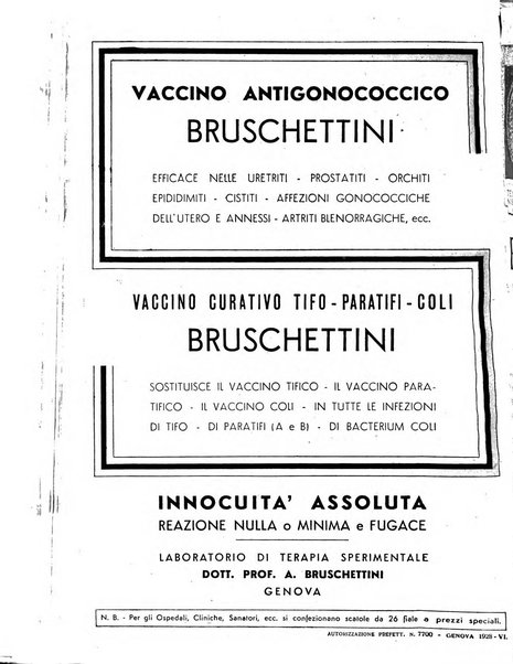 Folia medica periodico trimensile di patologia e clinica medica