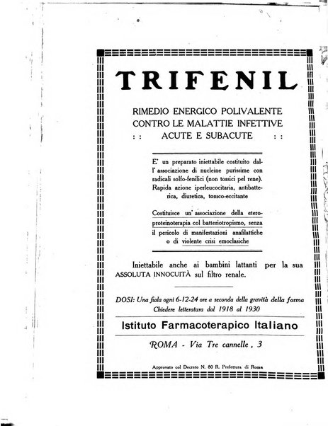 Folia medica periodico trimensile di patologia e clinica medica