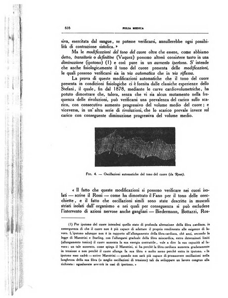 Folia medica periodico trimensile di patologia e clinica medica