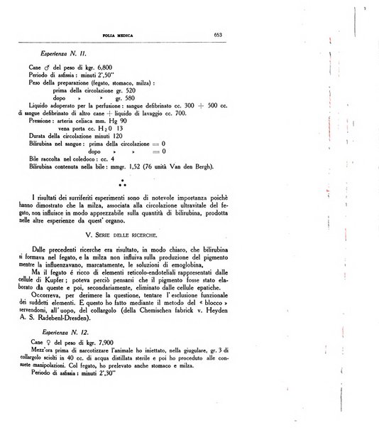 Folia medica periodico trimensile di patologia e clinica medica