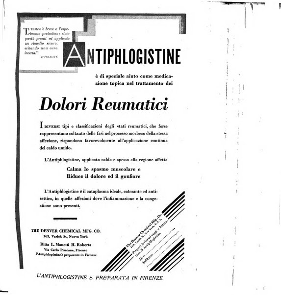 Folia medica periodico trimensile di patologia e clinica medica