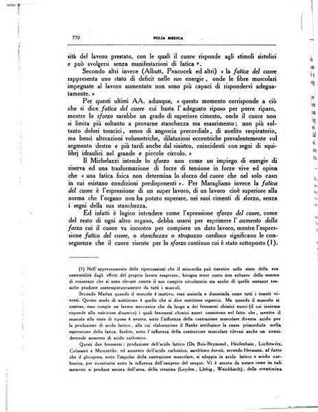 Folia medica periodico trimensile di patologia e clinica medica