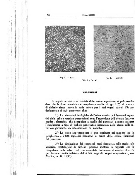 Folia medica periodico trimensile di patologia e clinica medica