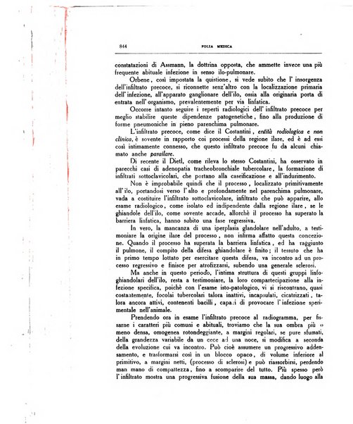 Folia medica periodico trimensile di patologia e clinica medica