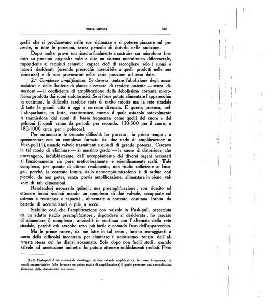 Folia medica periodico trimensile di patologia e clinica medica