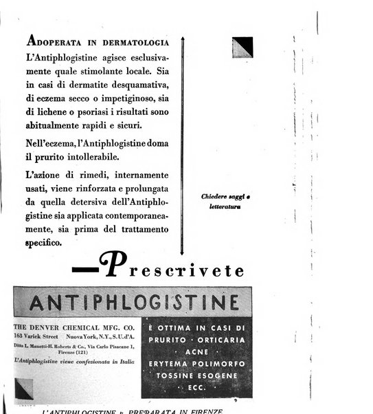 Folia medica periodico trimensile di patologia e clinica medica