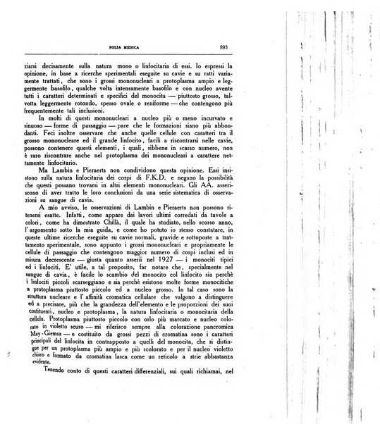 Folia medica periodico trimensile di patologia e clinica medica