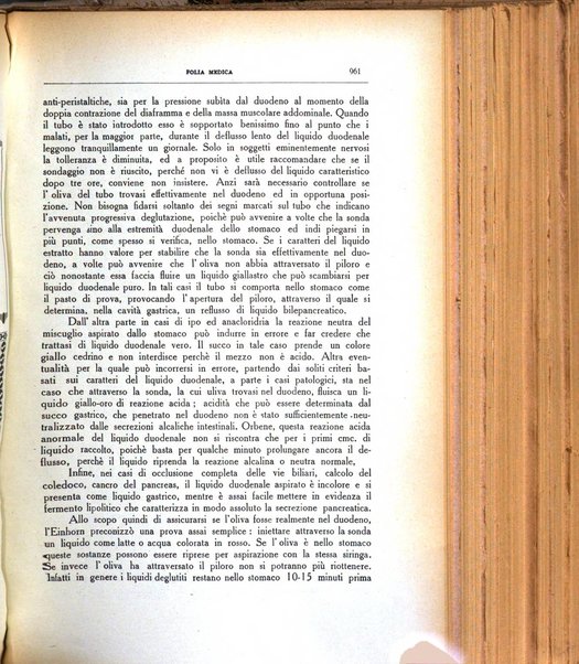 Folia medica periodico trimensile di patologia e clinica medica