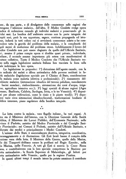 Folia medica periodico trimensile di patologia e clinica medica