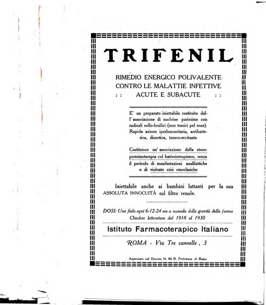 Folia medica periodico trimensile di patologia e clinica medica