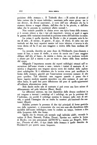 Folia medica periodico trimensile di patologia e clinica medica