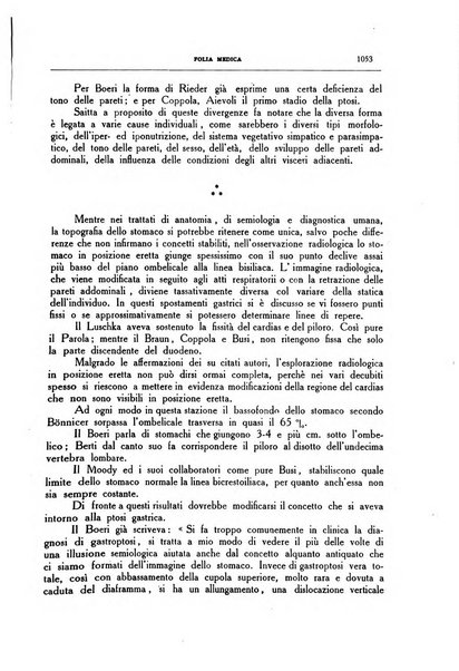 Folia medica periodico trimensile di patologia e clinica medica