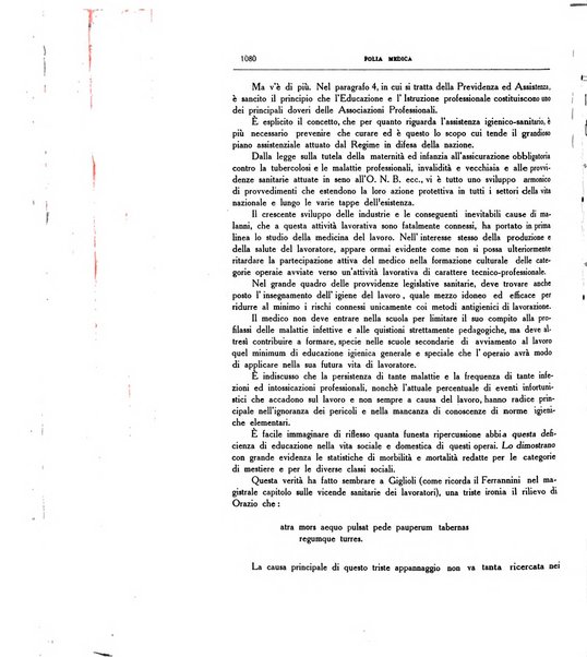 Folia medica periodico trimensile di patologia e clinica medica