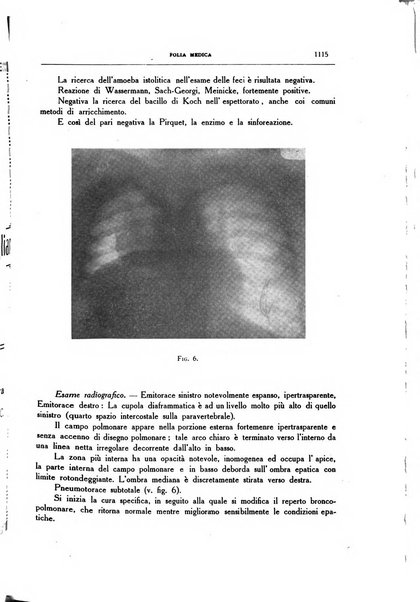 Folia medica periodico trimensile di patologia e clinica medica