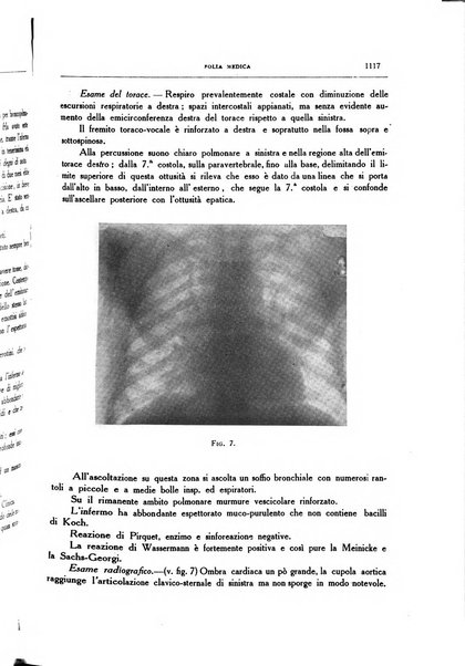 Folia medica periodico trimensile di patologia e clinica medica