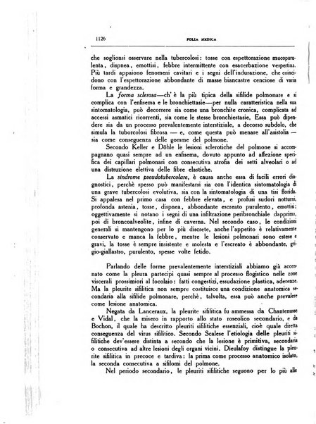 Folia medica periodico trimensile di patologia e clinica medica