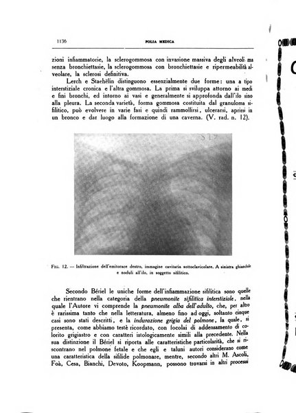 Folia medica periodico trimensile di patologia e clinica medica