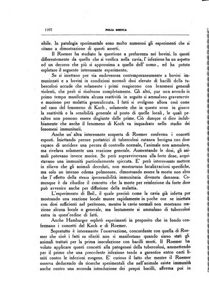 Folia medica periodico trimensile di patologia e clinica medica