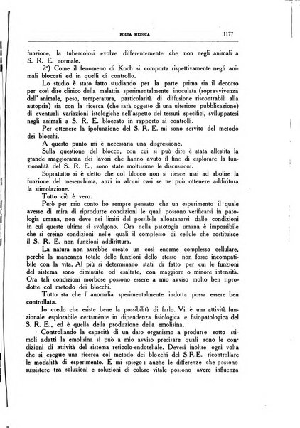 Folia medica periodico trimensile di patologia e clinica medica