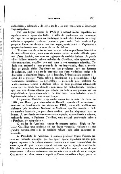 Folia medica periodico trimensile di patologia e clinica medica