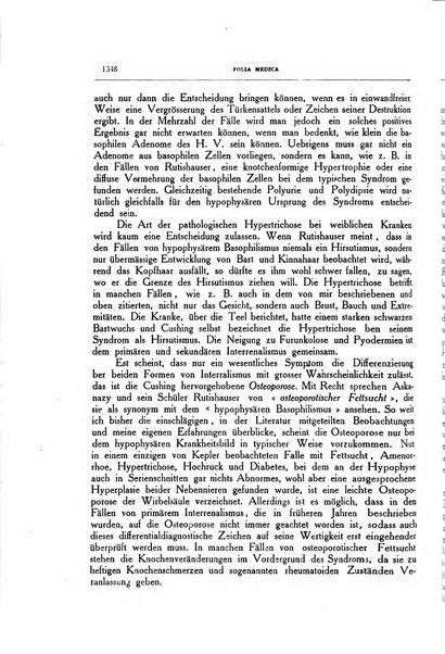 Folia medica periodico trimensile di patologia e clinica medica