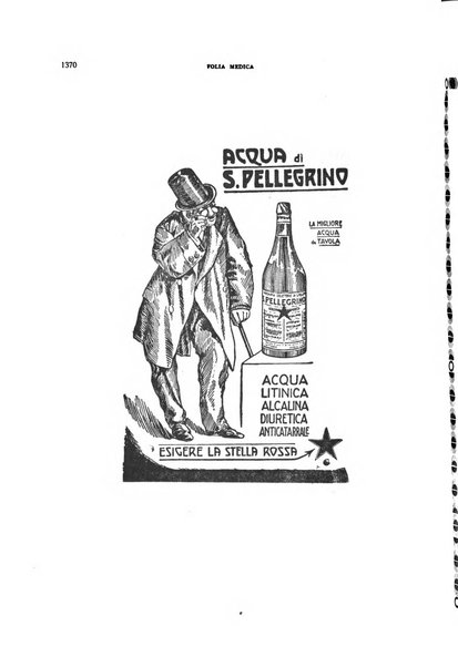 Folia medica periodico trimensile di patologia e clinica medica