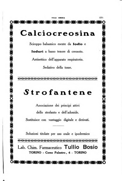 Folia medica periodico trimensile di patologia e clinica medica